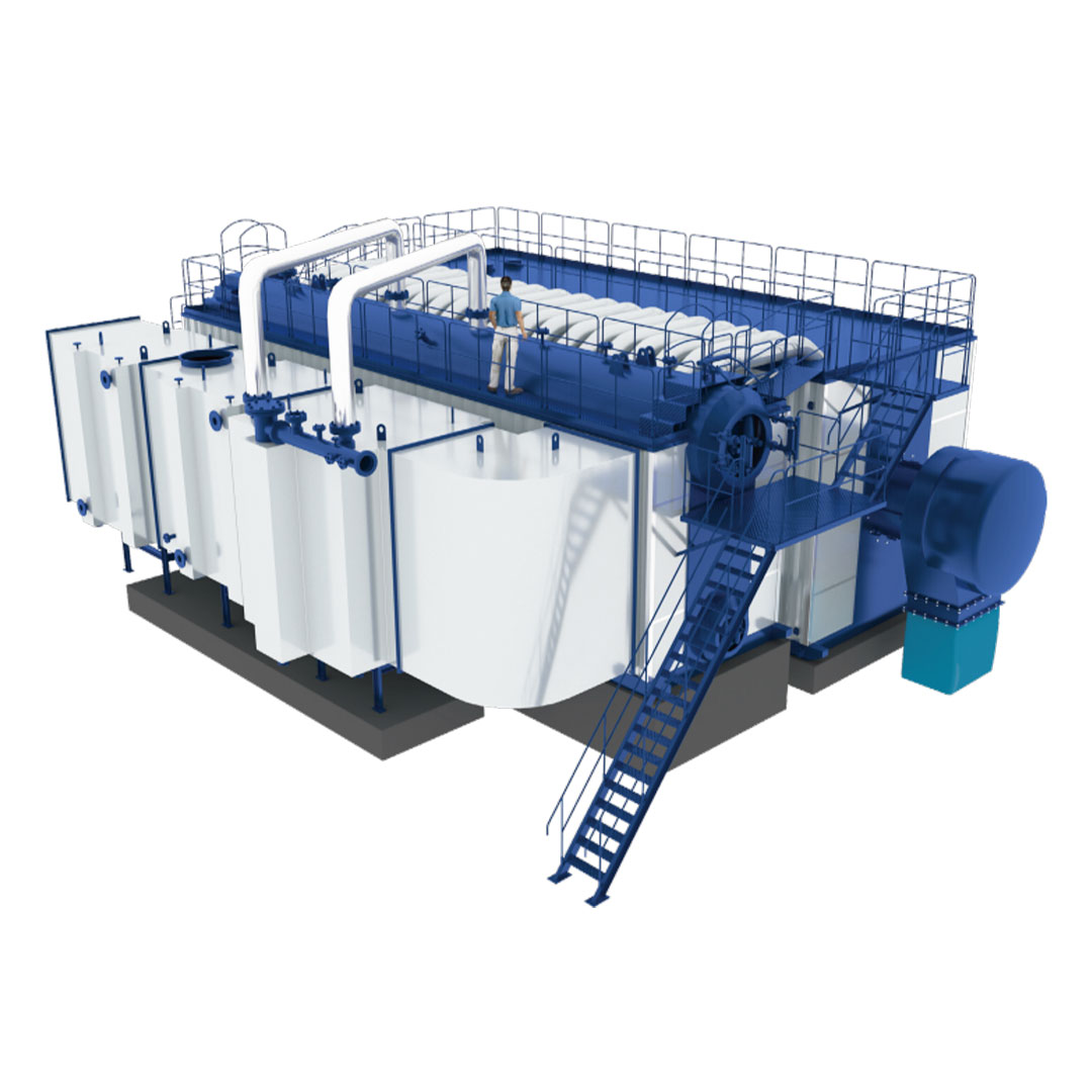 分体式过热蒸汽水管锅炉